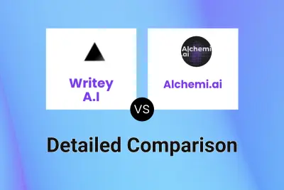 Writey A.I vs Alchemi.ai Detailed comparison features, price