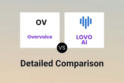 Overvoice vs LOVO AI Detailed comparison features, price