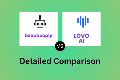 beepbooply vs LOVO AI Detailed comparison features, price