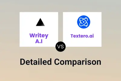 Writey A.I vs Textero.ai Detailed comparison features, price