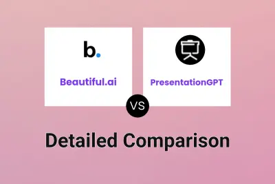 Beautiful.ai vs PresentationGPT Detailed comparison features, price