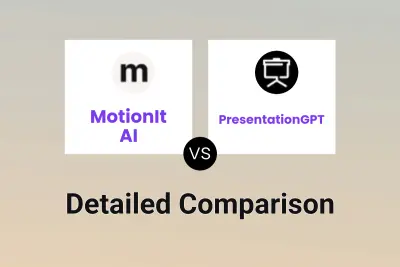 MotionIt AI vs PresentationGPT Detailed comparison features, price