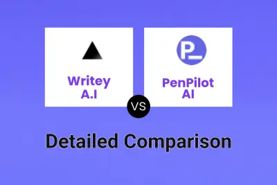 Writey A.I vs PenPilot AI Detailed comparison features, price