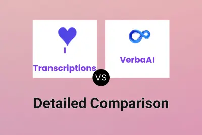 I ♡ Transcriptions vs VerbaAI