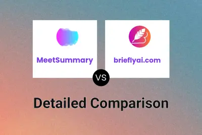 MeetSummary vs brieflyai.com