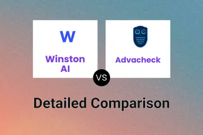 Winston AI vs Advacheck Detailed comparison features, price