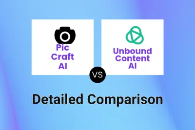 Pic Craft AI vs Unbound Content AI Detailed comparison features, price