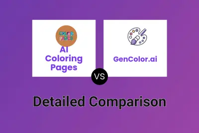 AI Coloring Pages vs GenColor.ai