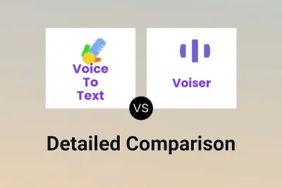 Voice To Text vs Voiser