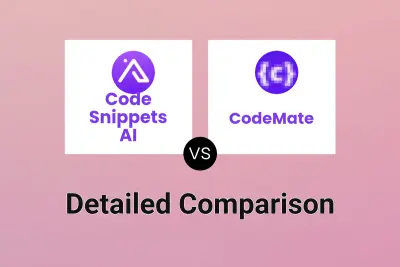 Code Snippets AI vs CodeMate Detailed comparison features, price