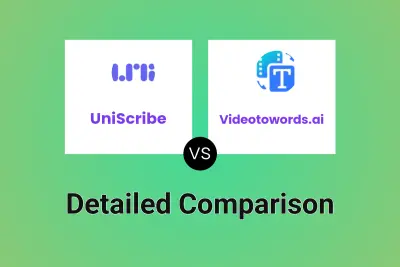 UniScribe vs Videotowords.ai