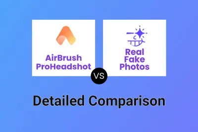 AirBrush ProHeadshot vs Real Fake Photos