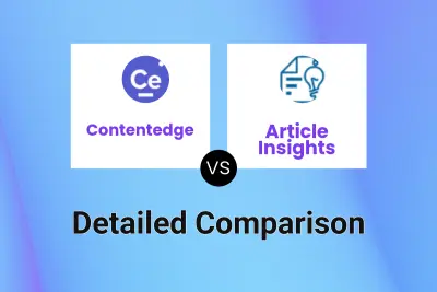 Contentedge vs Article Insights