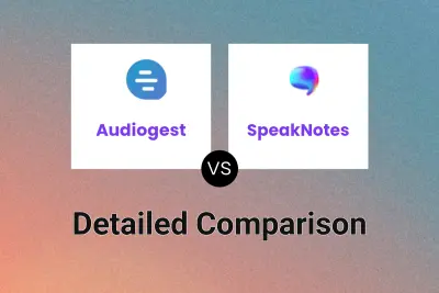 Audiogest vs SpeakNotes