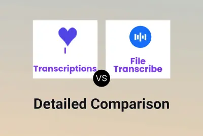 I ♡ Transcriptions vs File Transcribe