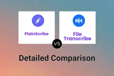 PlainScribe vs File Transcribe