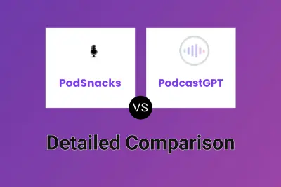 PodSnacks vs PodcastGPT