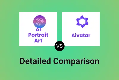 AI Portrait Art vs Aivatar