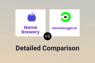 Name Brewery vs domainsgpt.ai