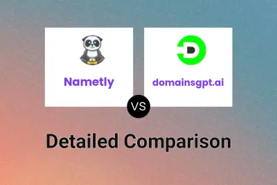 Nametly vs domainsgpt.ai