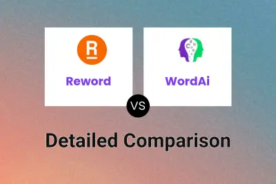 Reword vs WordAi Detailed comparison features, price