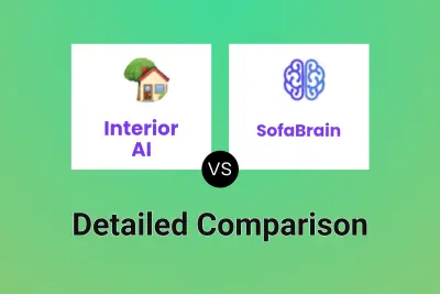 Interior AI vs SofaBrain Detailed comparison features, price