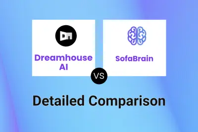 Dreamhouse AI vs SofaBrain Detailed comparison features, price