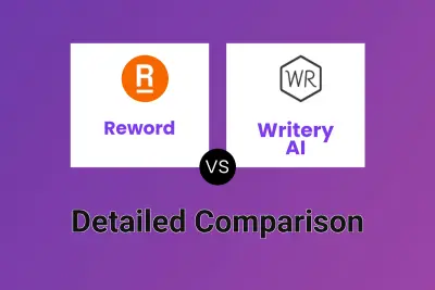 Reword vs Writery AI Detailed comparison features, price