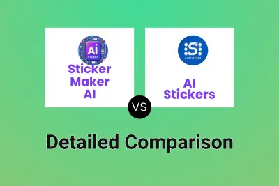 Sticker Maker AI vs AI Stickers Detailed comparison features, price