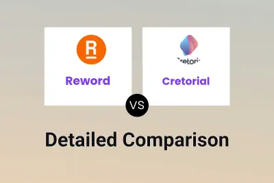 Reword vs Cretorial Detailed comparison features, price