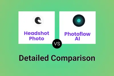 Headshot Photo vs Photoflow AI