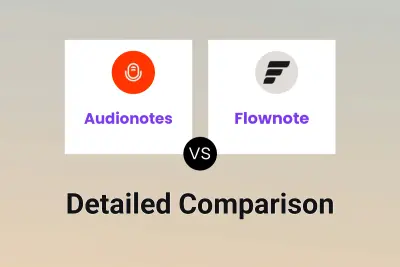 Audionotes vs Flownote