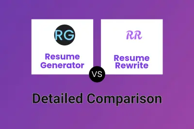 Resume Generator vs Resume Rewrite