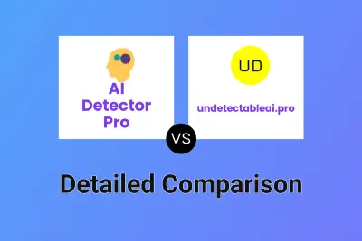 AI Detector Pro vs undetectableai.pro