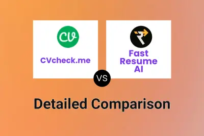 CVcheck.me vs Fast Resume AI