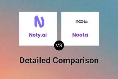 Noty.ai vs Noota Detailed comparison features, price