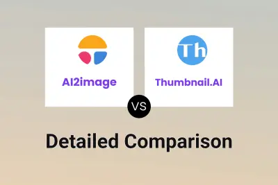 AI2image vs Thumbnail.AI Detailed comparison features, price