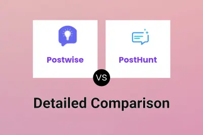 Postwise vs PostHunt Detailed comparison features, price