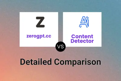 zerogpt.cc vs Content Detector