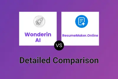 Wonderin AI vs ResumeMaker.Online Detailed comparison features, price