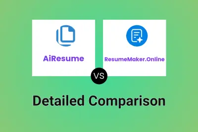 AiResume vs ResumeMaker.Online Detailed comparison features, price