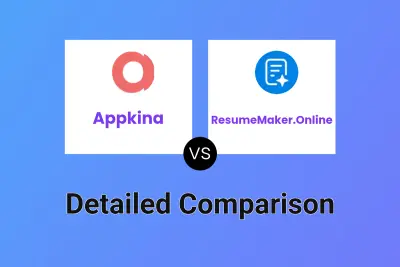 Appkina vs ResumeMaker.Online Detailed comparison features, price