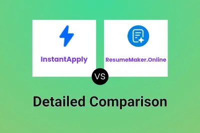 InstantApply vs ResumeMaker.Online Detailed comparison features, price