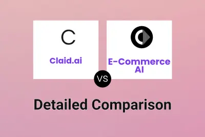 Claid.ai vs E-Commerce AI Detailed comparison features, price