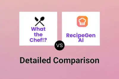 What the Chef!? vs RecipeGen AI