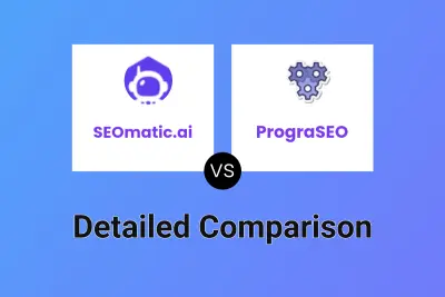 SEOmatic.ai vs PrograSEO Detailed comparison features, price