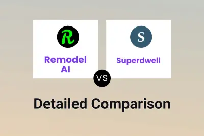 Remodel AI vs Superdwell Detailed comparison features, price