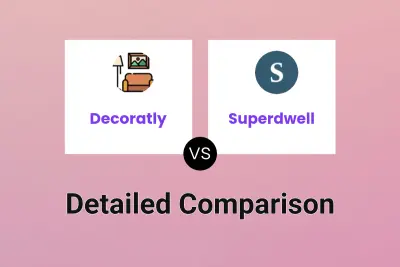 Decoratly vs Superdwell Detailed comparison features, price