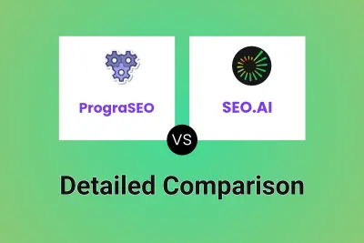 PrograSEO vs SEO.AI Detailed comparison features, price