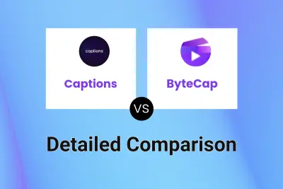 Captions vs ByteCap Detailed comparison features, price